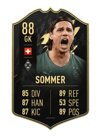 Yann Sommer Team of the Week 88 OVR