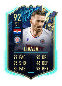 Marko Livaja Team of the Season 92 OVR