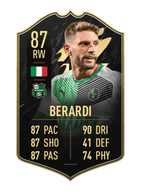Domenico Berardi Team of the Week 87 OVR