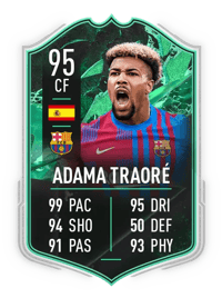 Adama Traoré SHAPESHIFTERS 95 OVR