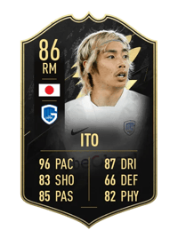 Junya Ito Team of the Week 86 OVR