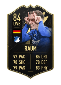 David Raum Team of the Week 84 OVR