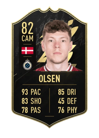 Andreas Skov Olsen Team of the Week 82 OVR