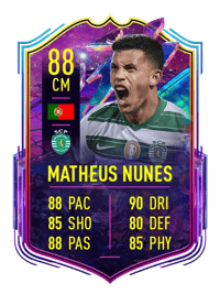 Matheus Nunes FUT Future Stars 88 OVR