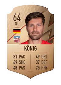 Ronny König Rare 64 OVR