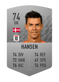 Jesper Hansen Common 74 OVR