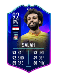 Mohamed Salah UEFA CHAMPIONS LEAGUE TEAM OF THE TOURNAMENT 92 OVR