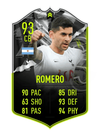Cristian Romero SHOWDOWN PLUS 93 OVR