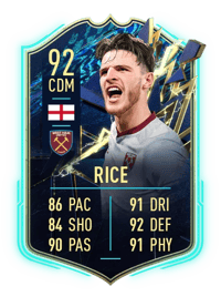 Declan Rice Team of the Season 92 OVR