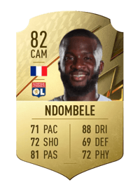 Tanguy Ndombele Rare 82 OVR