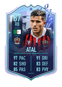 Youcef Atal Fantasy FUT 87 OVR