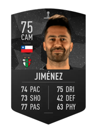 Luis Jiménez CONMEBOL SUDAMERICANA 75 OVR