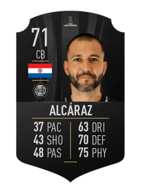 Antolín Alcáraz CONMEBOL LIBERTADORES 71 OVR