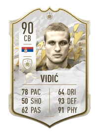 Nemanja Vidić Icon 90 OVR