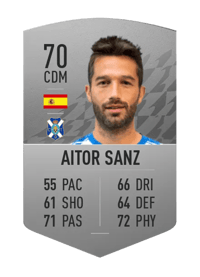 Aitor Sanz Common 70 OVR