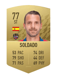 Soldado Common 77 OVR