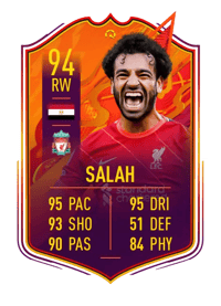 Mohamed Salah HEADLINERS STREAK 94 OVR