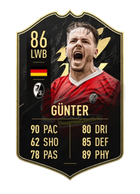 Christian Günter Team of the Week 86 OVR
