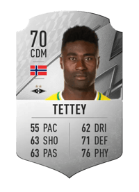 Alexander Tettey Rare 70 OVR