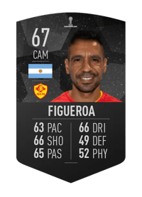 Víctor Figueroa CONMEBOL SUDAMERICANA 67 OVR