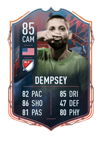 Clint Dempsey FUT Heroes 85 OVR