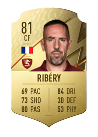 Franck Ribéry Rare 81 OVR