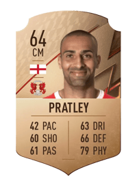 Darren Pratley Rare 64 OVR