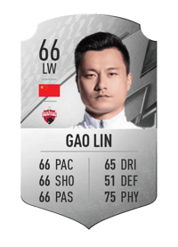 Gao Lin Rare 66 OVR