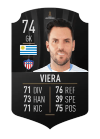 Sebastián Viera CONMEBOL LIBERTADORES 74 OVR