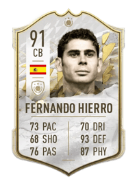 Fernando Hierro Icon 91 OVR