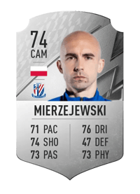 Adrian Mierzejewski Rare 74 OVR