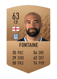 Liam Fontaine Common 63 OVR