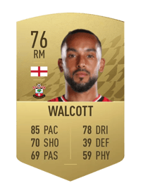 Theo Walcott Common 76 OVR