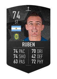 Marco Ruben CONMEBOL SUDAMERICANA 74 OVR