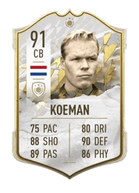 Ronald Koeman Icon 91 OVR