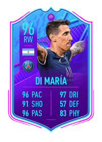 Ángel Di María END OF AN ERA 96 OVR