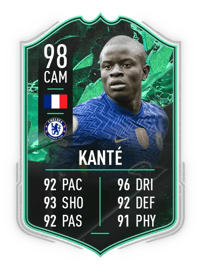 N'Golo Kanté SHAPESHIFTERS 98 OVR