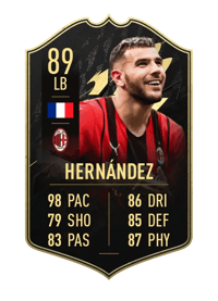 Theo Hernández Team of the Week 89 OVR