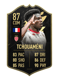 Aurélien Tchouaméni Team of the Week 87 OVR