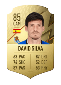 David Silva Rare 85 OVR