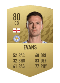 Jonny Evans Common 80 OVR