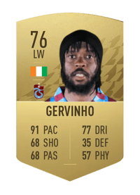 Gervinho Common 76 OVR