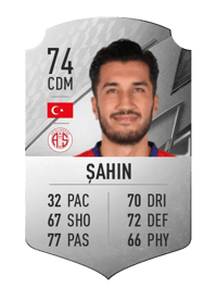 Nuri Şahin Rare 74 OVR