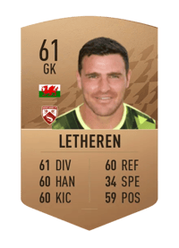 Kyle Letheren Common 61 OVR