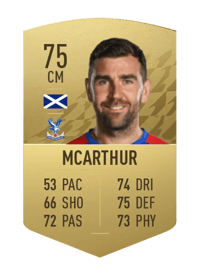 James McArthur Common 75 OVR