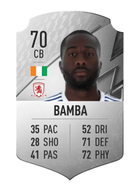 Souleymane Bamba Rare 70 OVR
