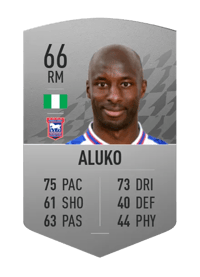 Sone Aluko Common 66 OVR