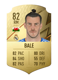 Gareth Bale Rare 82 OVR