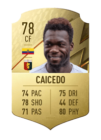 Felipe Caicedo Rare 78 OVR
