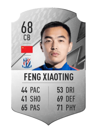 Feng Xiaoting Rare 68 OVR